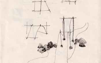 Peau de l'eau, in situ